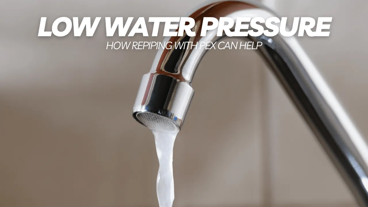 Solving Low Water Pressure How Repiping with PEX Can Help by The